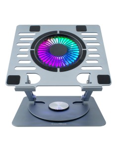 COOLBOX Base refrigerac.Portátil COOLAIR 1vent RGB