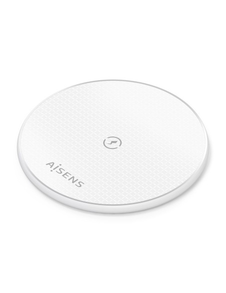 AISENS CARGADOR INALAMBRICO ASCH-15W1WC057-W  15W  BLANCO