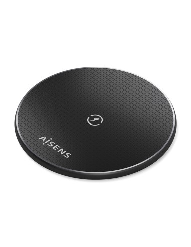 AISENS CARGADOR INALAMBRICO ASCH-15W1WC058-BK  15W  NEGRO