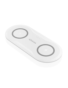 AISENS CARGADOR INALAMBRICO DOBLE ASCH-15W2WC059-W  15W  BLANCO
