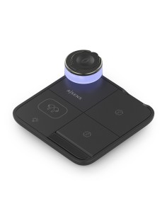 AISENS BASE DE CARGA INALAMBRICA ASCH-15W4WC062-BK  15W  NEGRO