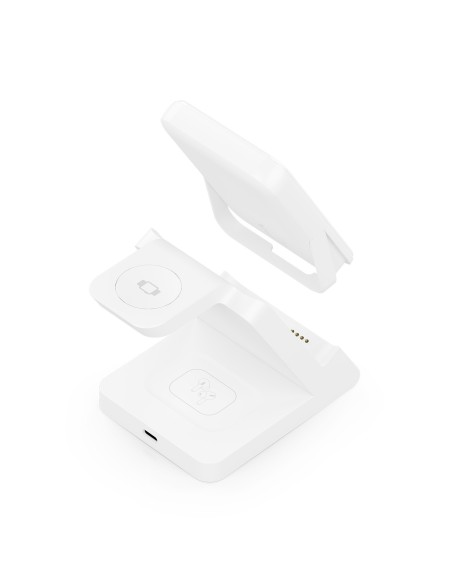 AISENS BASE DE CARGA INALAMBRICA ASCH-15W4WC063-W  15W  BLANCO