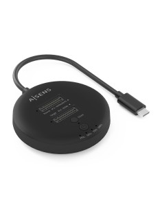AISENS DOCKING PARA SSD USB 3.2 GEN2 M.2 NMVE ASDS-2M2N05-BK GRIS