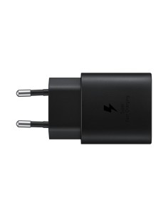 SAMSUNG CARGADOR USB-C 3A NEGRO MAXIMO 25W