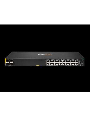 ARUBA HPE SWITCH NETWORKING CX 6100 24G CLASS4 POE 4SFP+ 370W