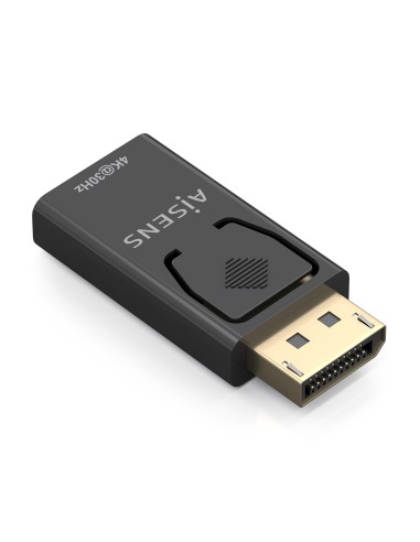 CONVERSOR AISENS DISPLAYPORT A HDMI 4K30HZ DP M-HDMI H NEGRO