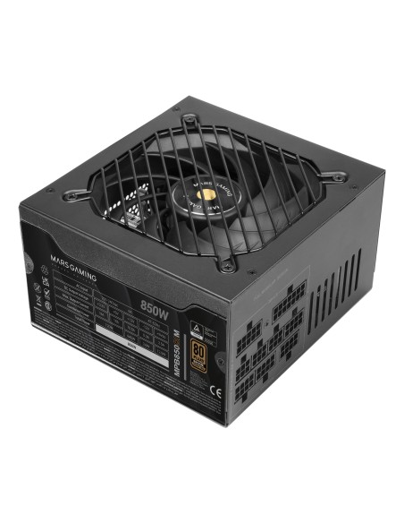 MARS GAMING FUENTE DE ALIMENTACION MPB850SIM 850W 80 PLUS BRONZEVENTILADOR 14CM