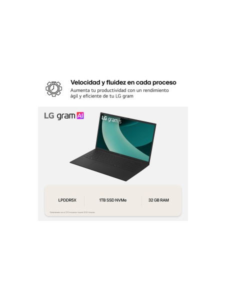 PORTATIL LG GRAM R7-350 32GB 1TB 15,6" W11H