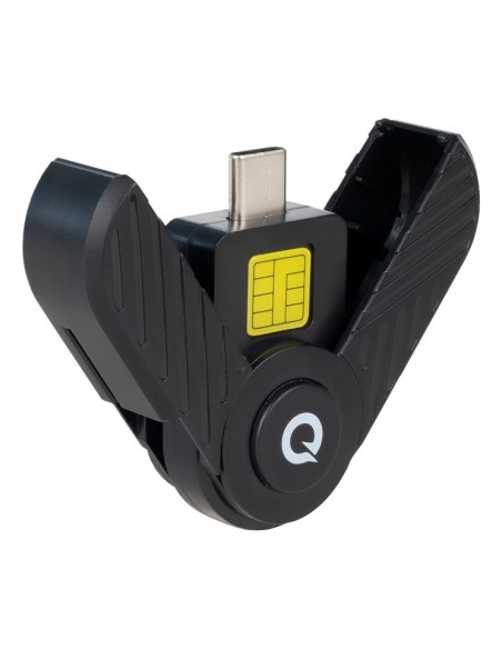 Tooq TQR-3011B Lector DNIe USB-C 2.0 Negro