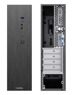 COOLBOX CAJA MICRO ATX SLIM T370 CON FTE.BASIC500