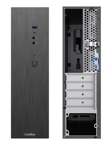COOLBOX CAJA MICRO ATX SLIM T370 CON FTE.BASIC500
