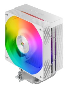 MARS GAMING VENTILADOR CON DISIPADOR MCPU-X4ARGB BLANCO12 CM