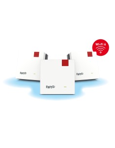 Fritz! Mesh WiFi Set 1600 3-pk Repeater WiFi6