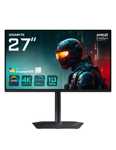 MONITOR GAMING GIGABYTE M27UA EK 27" 3840X2160