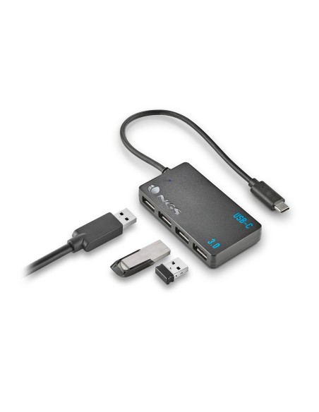HUB USB NGS 4 PUERTOS USB 3.0 TIPO C WONDERIHUB4