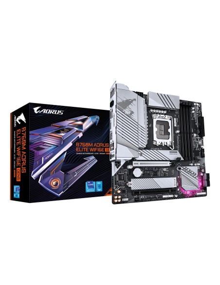 PLACA BASE GIGABYTE B760M A E WF6E GEN5 1.0 DDR4 1700 MATX 4XDDR4