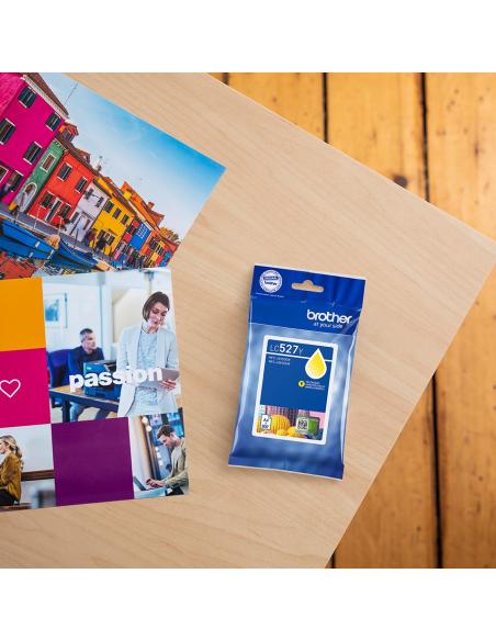 TINTA BROTHER LC527Y MFCJ43504550DW ORI AMARILLO