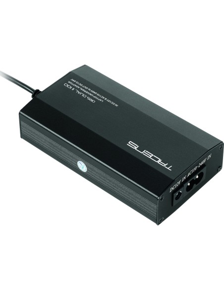 Tacens Oris Dual II 100 adaptador e inversor de corriente Universal 100 W Negro