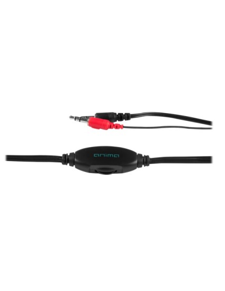 Tacens AH115 Binaural Diadema Negro auricular con micrófono