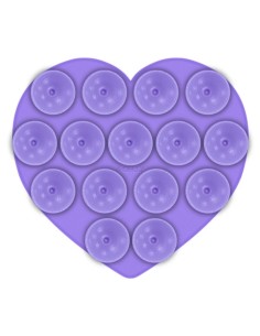 Celly Ventosa corazón Morado