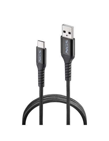 NGS CABLE CARGA RAPIDA USB A-USB-C 2,01 MT 480BPS