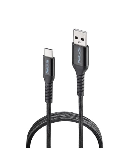 NGS CABLE CARGA RAPIDA USB A-USB-C 2,01 MT 480BPS