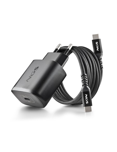 NGS CARGADOR GAN ULTRARAP 45W USB-C CON CABL
