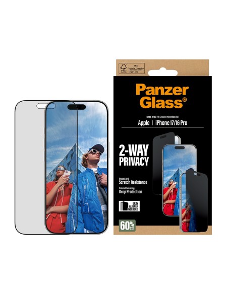 PanzerGlass Privacy Protector iPhone 17-16Pro
