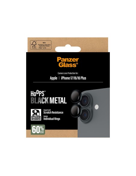 PanzerGlass Camera Protec. iPhone 17-16-16Plus Neg