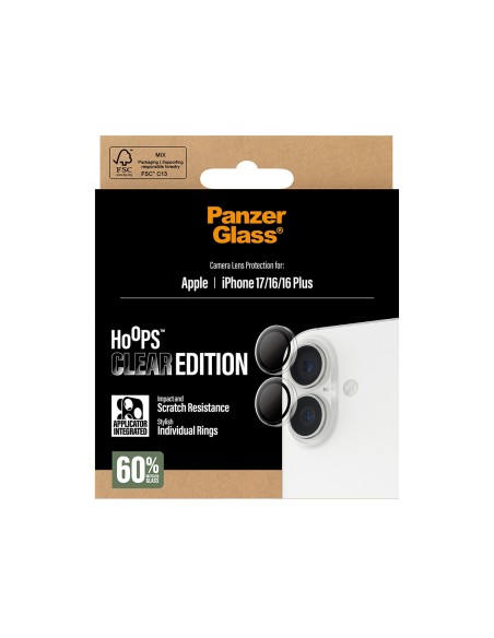 PanzerGlass Camera Protec. iPhone 17-16-16+ Transp