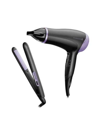 SET SECADOR PLANCHA DEL PELO REMINGTON STYLE ESSENTIALS IONICO Y CERAMICO