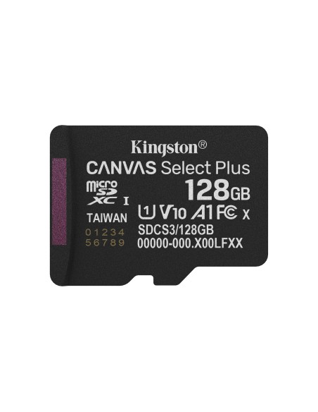 Kingston SDCS3 128GB microSD XC Gen3 150MB s A1