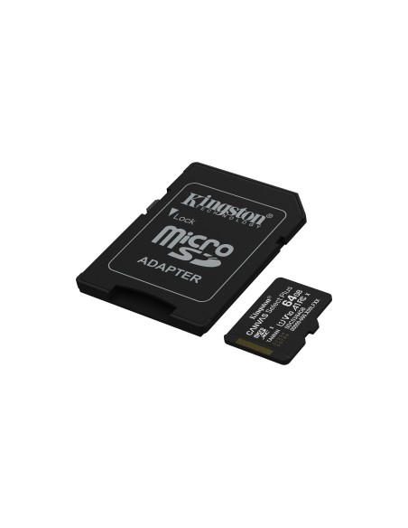 Kingston SDCS3 64GB microSDXC Gen3 150MB s A1
