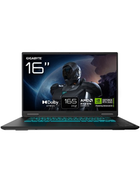 PORTATIL GIGABYTE GAMING A16 3WHK3ES864SD R7-260 32GB 1TB RTX5070 16" FreeDOS