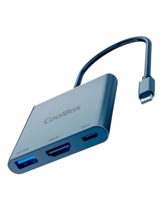 Coolbox MINIDOCK C31 USB-C 1PD100W 1USB-A 1HDMI 4K