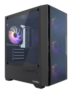 Coolbox Caja Gaming MATX GM200 F.Mesh S.FTE ARGB N