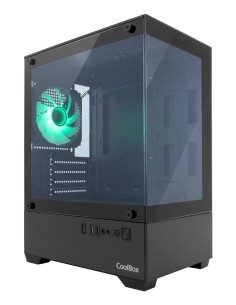 Coolbox Caja Gaming MATX GM200 V.Lite S.FTE ARGB N
