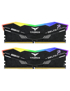 DDR5 TEAMGROUP T-FORCE DELTA RGB 16GB X2 6000 NEGRO CL30-39-39-76 1.4V