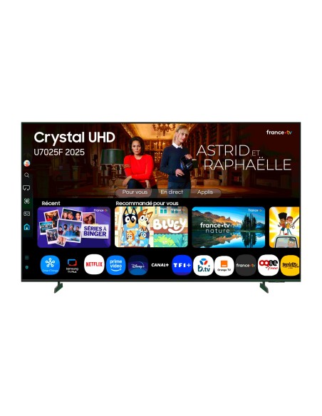 SAMSUNG TV 85" TU85U7025F CRYSTAL UHD SMART TV BT