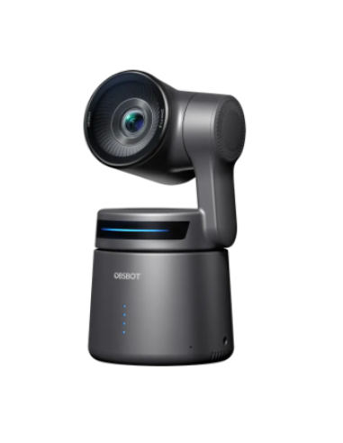 WEBCAM OBSBOT TAIL AIR CAMARA 4K PTZ IMPULSADA POR IA / 4K@30FPS - 1080P@60FPS / CHIP AI INTEGRADO / 8.4 Mpx / 8 LENTES OPTICOS 