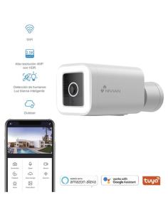 CAMARA VIGILANCIA NIVIAN EXTERIOR WIFI / COMPATIBLE ONVIF / 2.5K / DIA-NOCTURNA / MICROFONO - ALTAVOZ / DETECCION PRESENCIA / MI