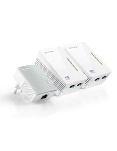 ADAPTADOR PLC WIFI TP-LINK PACK 3 UNID. 500 MBPS TL-WPA4220T KIT
