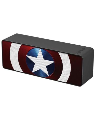 ALTAVOZ CAPITAN AMERICA / STEREO PORTATIL / BLUETOOTH / 2000 mAh / MICROSD / 10W /