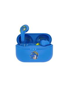 AURICULARES C/MICROFONO TWS EARPODS SONIC EL ERIZO AZUL / BLUETOOTH 5.0 /