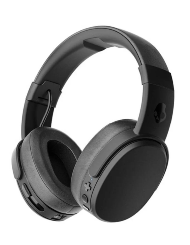AURICULARES C/MICROFONO SKULLCANDY CRUSH BLACK / BLUETOOTH / JACK 3.5mm / AUTONOMIA HASTA 40 HORAS / S6CRW-K591E