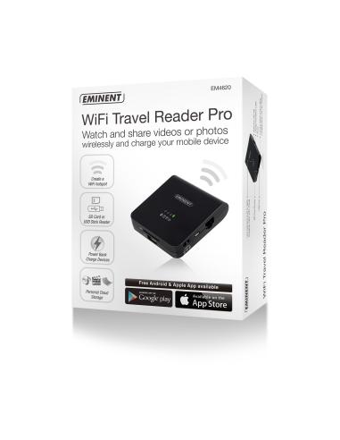 LECTOR WIFI TRAVEL DE TARJETAS EMINENT EM4620
