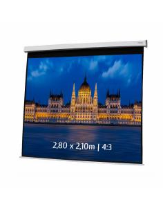 PANTALLA PROYECTOR MURAL ELECTRICA KIMEX 2.80x2.10 4/3 / 042-3407