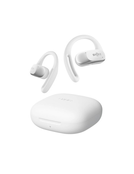 AURICULAR SHOKZ OPENFIT AIR WHITE   TWS OPEN-EAR   HASTA 28 HORAS DE AUTONOMIA   LIGEROS   GANCHO DE OREJA FLEXIBLE   AUDIO POTE