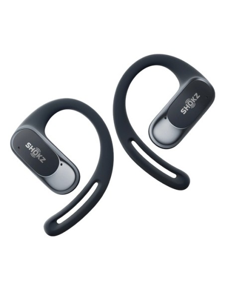 AURICULAR SHOKZ OPENFIT AIR BLACK   TWS OPEN-EAR   HASTA 28 HORAS DE AUTONOMIA   LIGEROS   GANCHO DE OREJA FLEXIBLE   AUDIO POTE