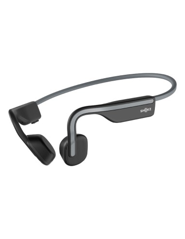 AURICULARES DEPORTIVOS SHOKZ OPENMOVE GREY   CONDUCCION OSEA   C MICROFONO   6 HORAS AUTONOMIA   IP55   BLUETOOTH 5.0   S661GY